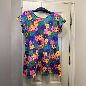 Fábula Floral print kids dress Farm Rio